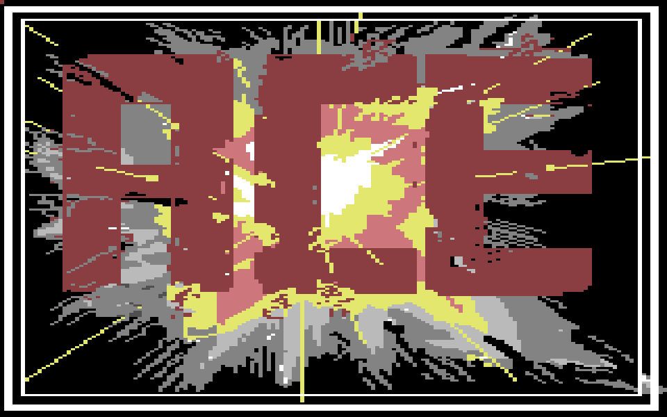 ACE on the C64, title screen