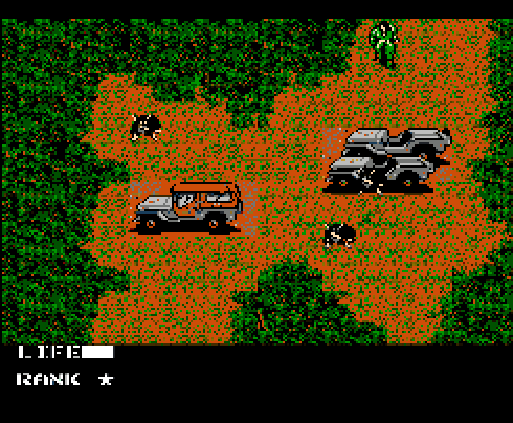 Metal Gear on the NES, the jungle
