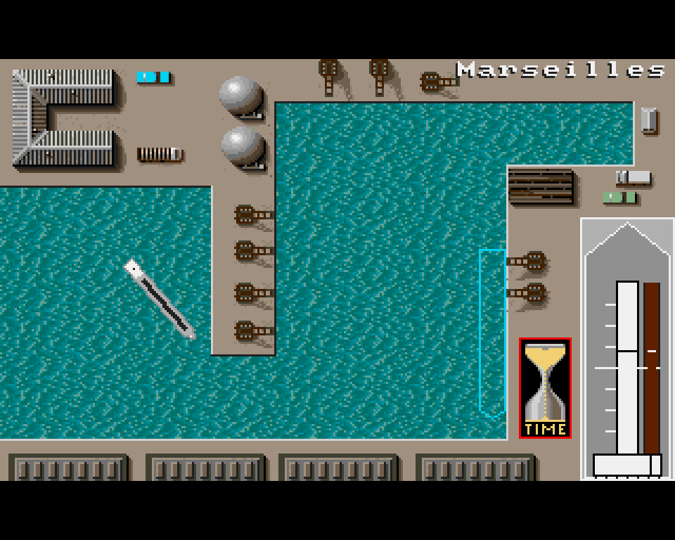 Ports of Call on the Amiga, docking in Marseilles