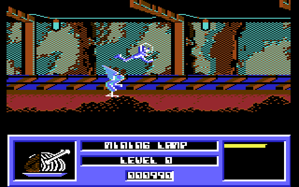 Star Paws on the C64, a later level